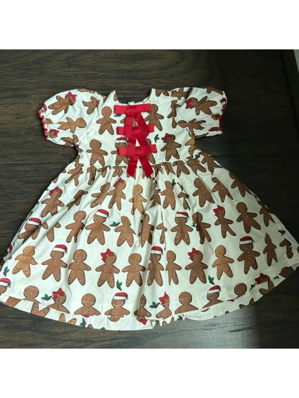 Pink Chicken Pink Chicken - Girls Hermione Dress - Gingerbread Cookie
